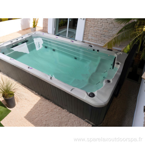 Spa de natation souterrain 4m avec wifi